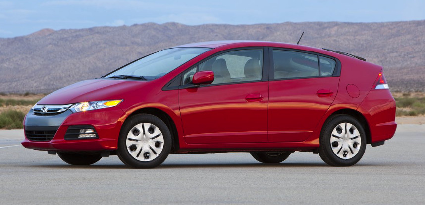 Red Honda Insight