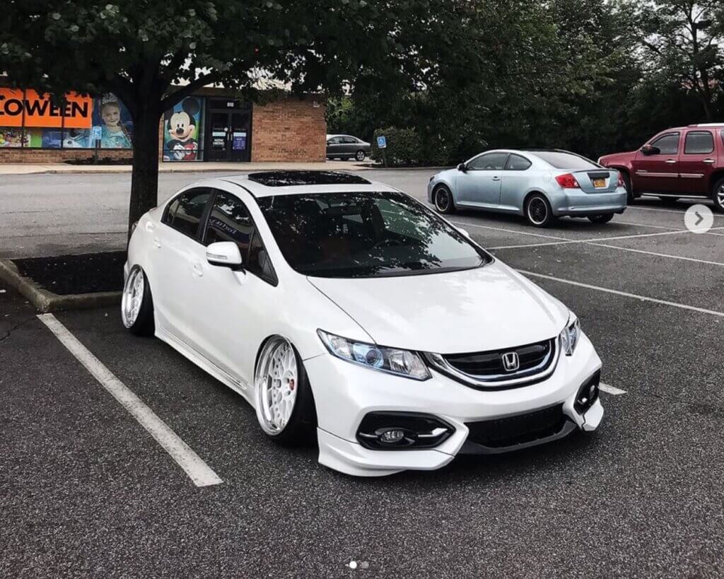 9th Gen Civic - White