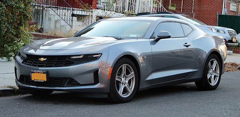 Gray Chevrolet Camaro