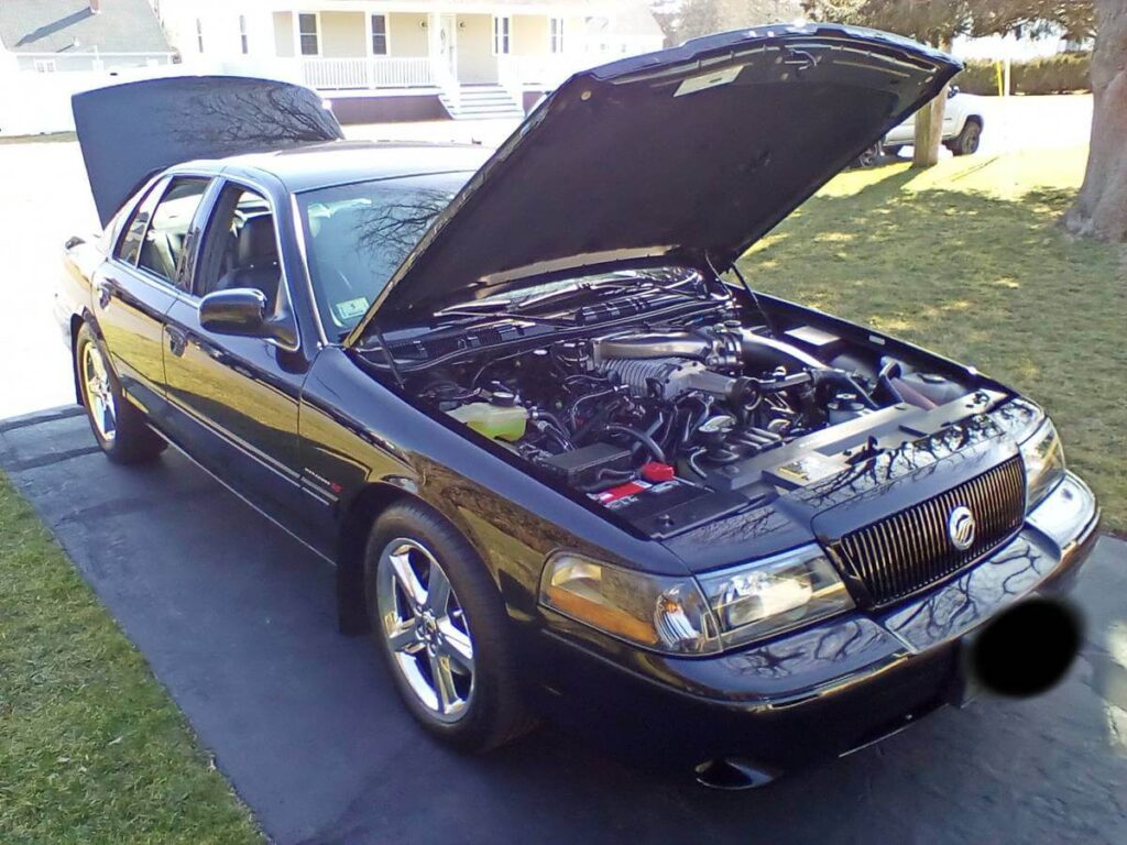 Mercury Marauder With Engine Showing