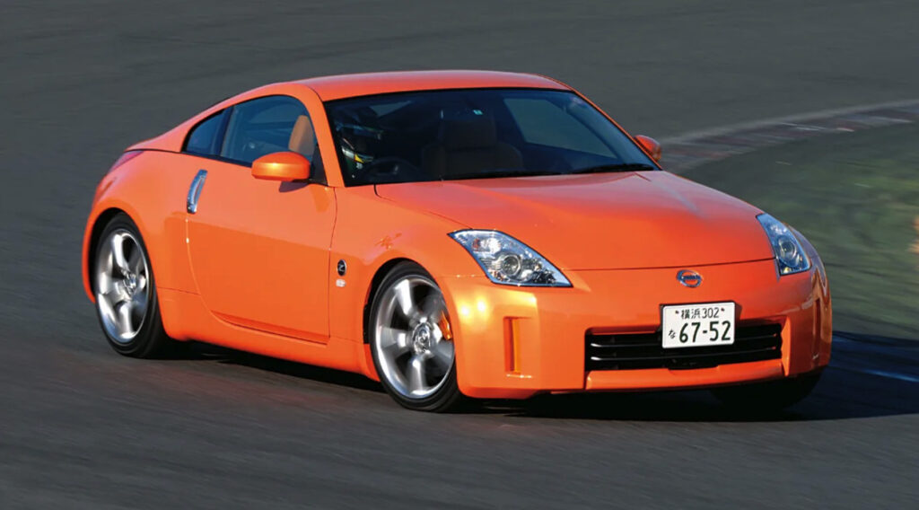 Nissan 350Z orange