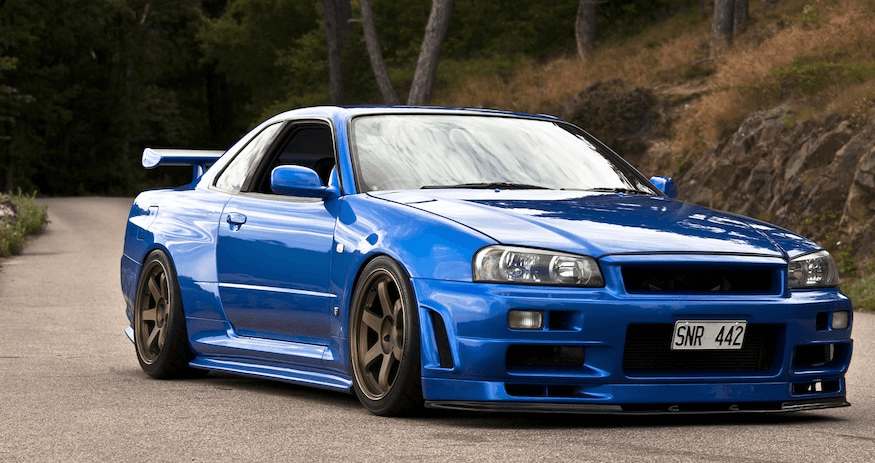 Nissan Skyline GT-R Blue