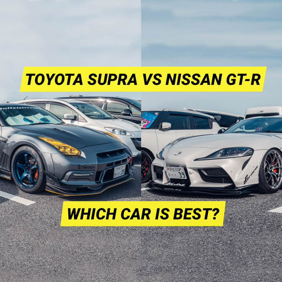 TOYOTA SUPRA VS NISSAN GT-R