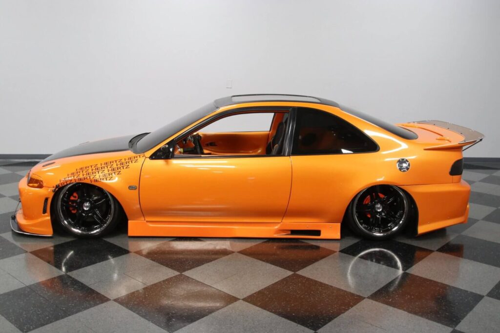Honda Civic VX Orange