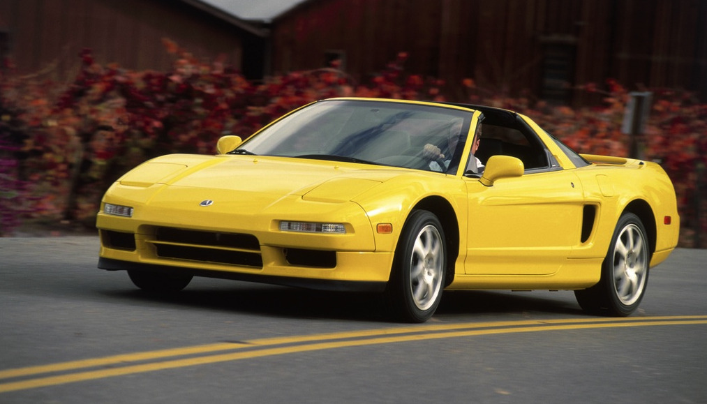 Acura NSX-T Yellow