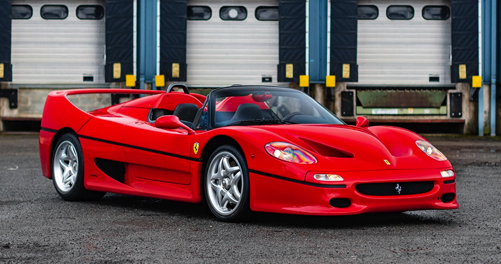 Red Ferrari F50