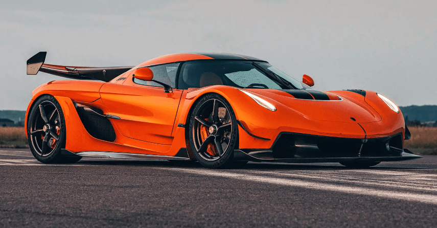 Koenigsegg Jesko Orange