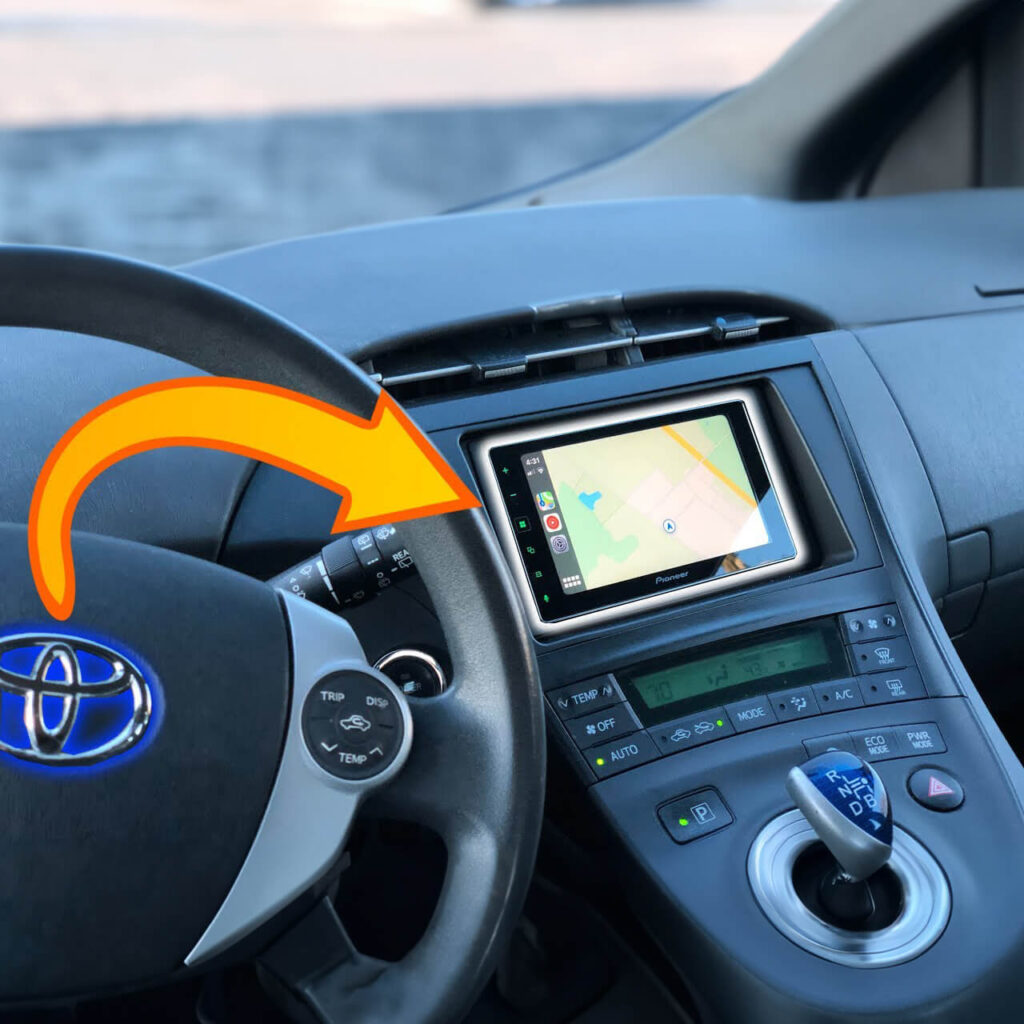 2012 Toyota Prius Apple Carplay Upgrade