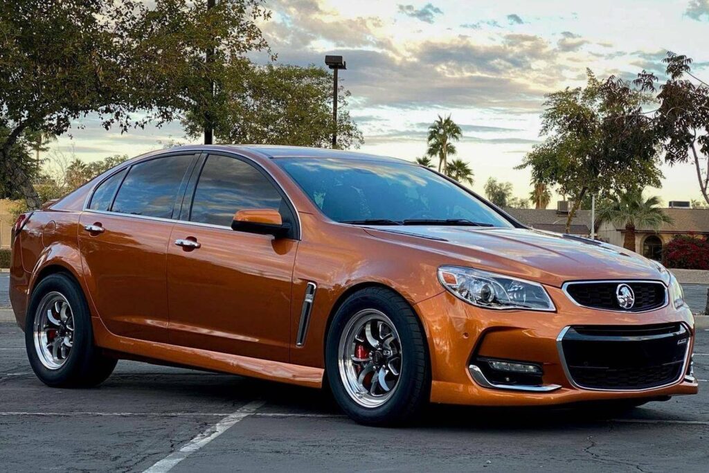 Orange 2017 Chevrolet SS