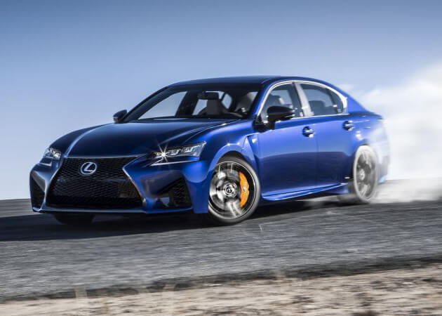 Lexus GS F Blue