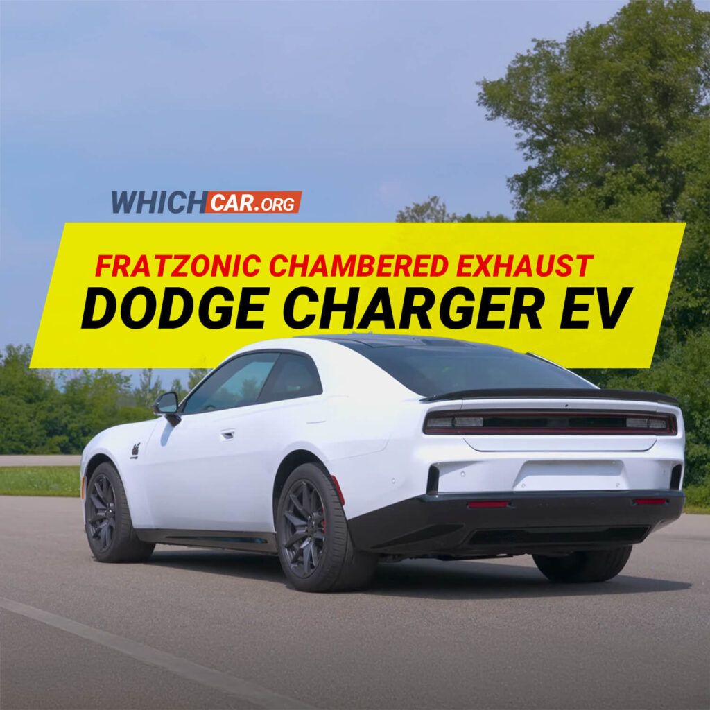 Electric Dodge Charger Daytona Scat Pack: Fratzonic Chambered Exhaust