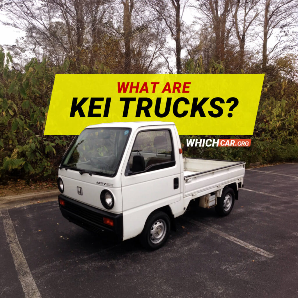 Kei Truck in a parking lot