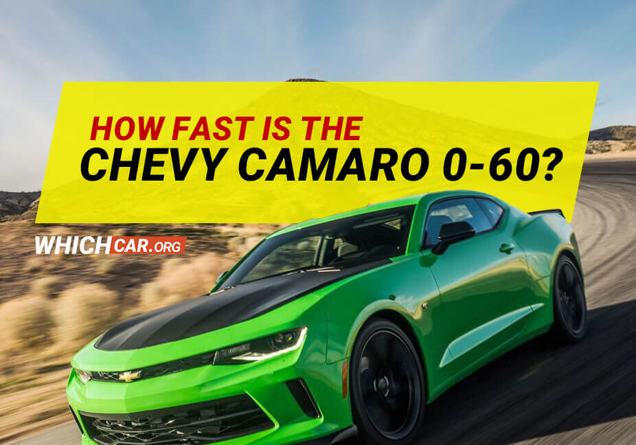 How fast is the Chevy Camaro 0-60?