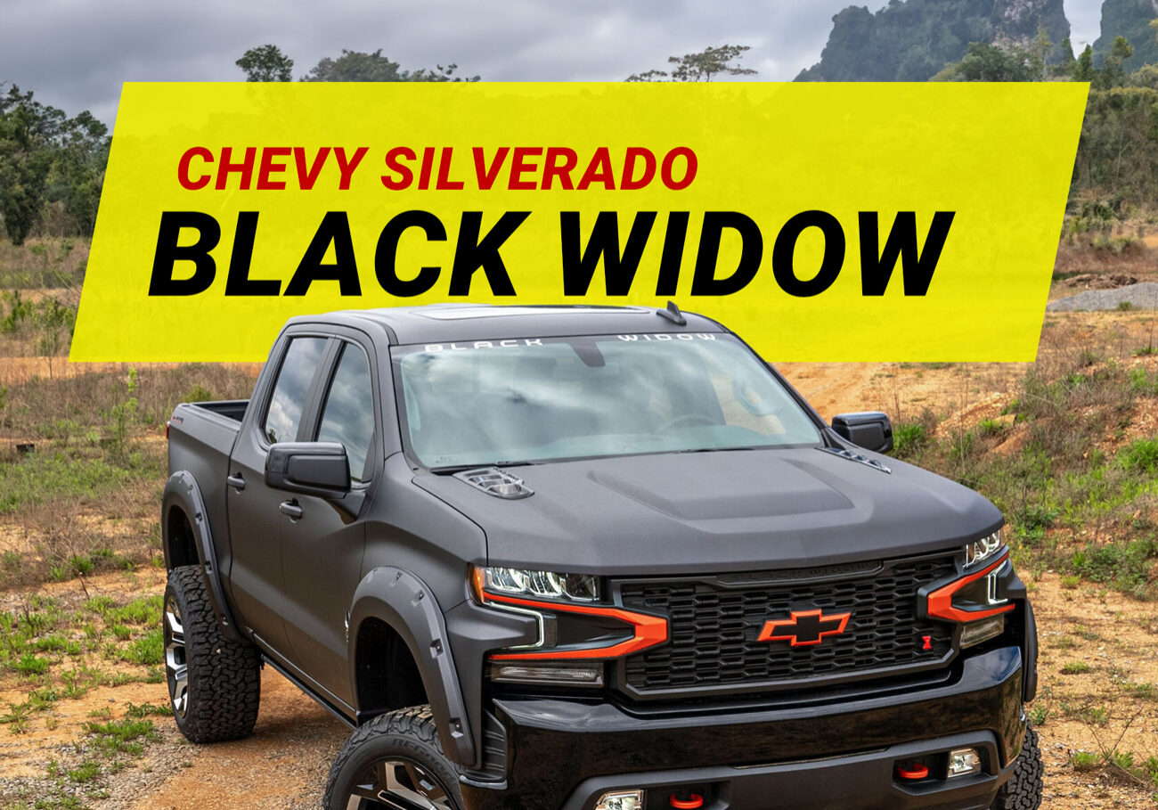 Black Widow Special Edition Chevy Silverado 1500