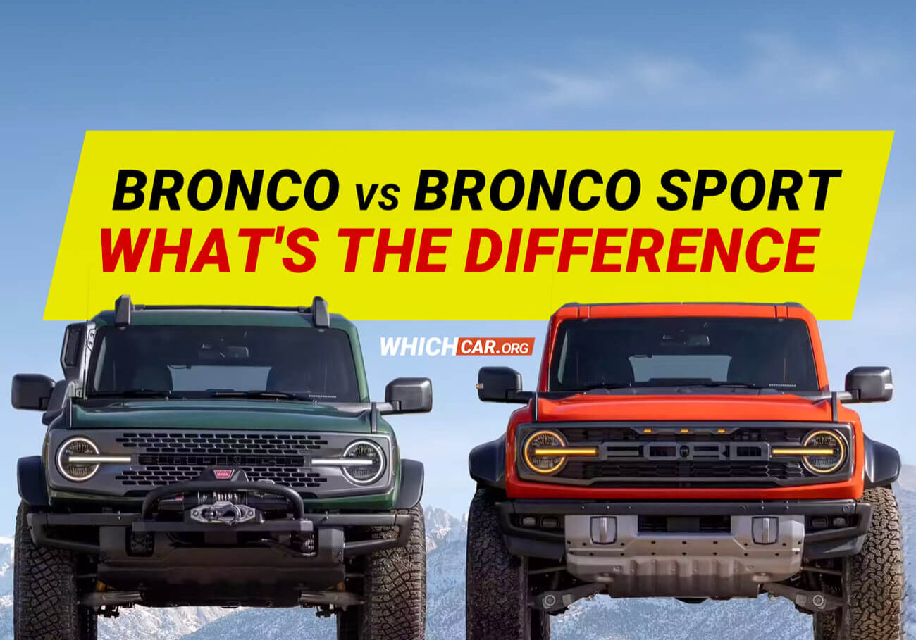 Ford Bronco vs Bronco Sport