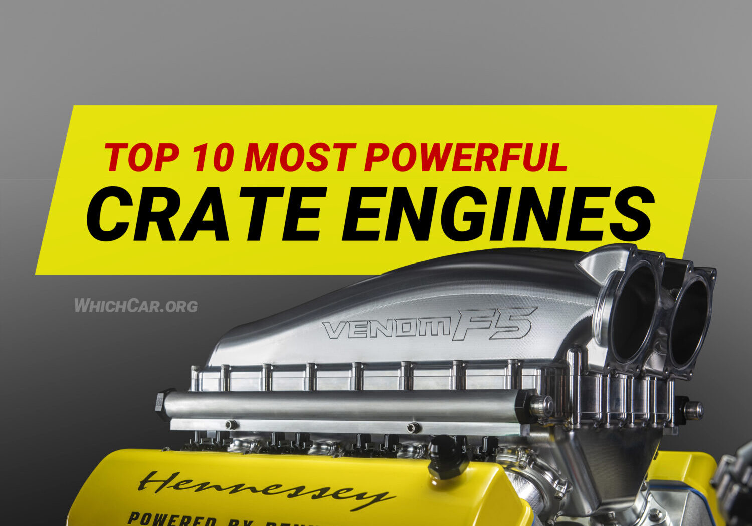 Top 10 Crate Engines - Hennessey Fury