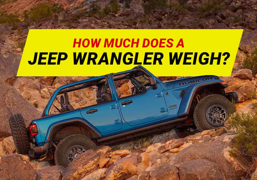 How Much Does a Jeep Wrangler Weigh? //