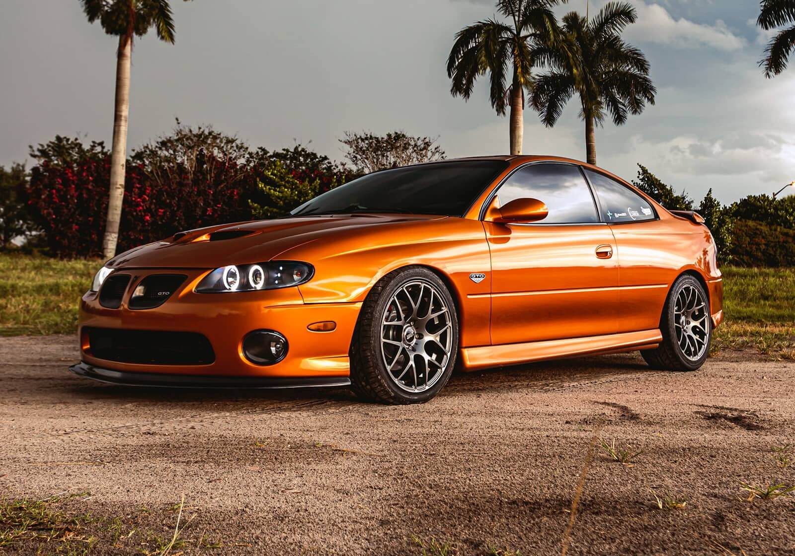 pontiac gto orange